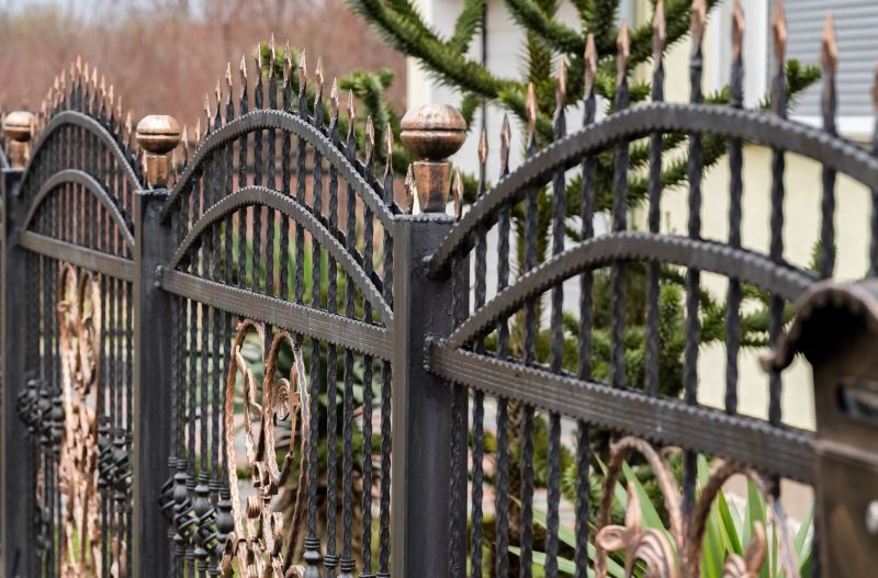 Wrought Iron Security Fence